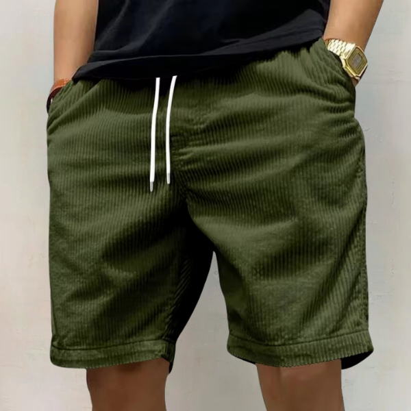 Urtieri™ - Trendiga Retro Cordshorts för Sommaren med Sidofickor