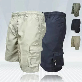 Urtieri™ - Casual Shorts Med Resår I Midjan + 6 Förvaringsfack