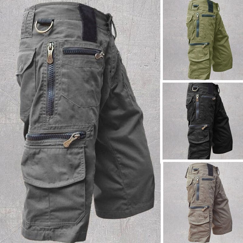 Urtieri™ – Mångsidiga och Bekväma Cargoshorts + 10 Förvaringsfack
