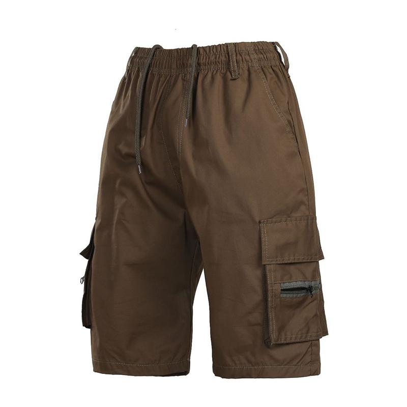 Urtieri™ - Casual Shorts Med Resår I Midjan + 6 Förvaringsfack