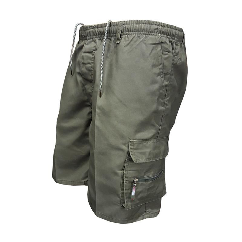 Urtieri™ - Casual Shorts Med Resår I Midjan + 6 Förvaringsfack