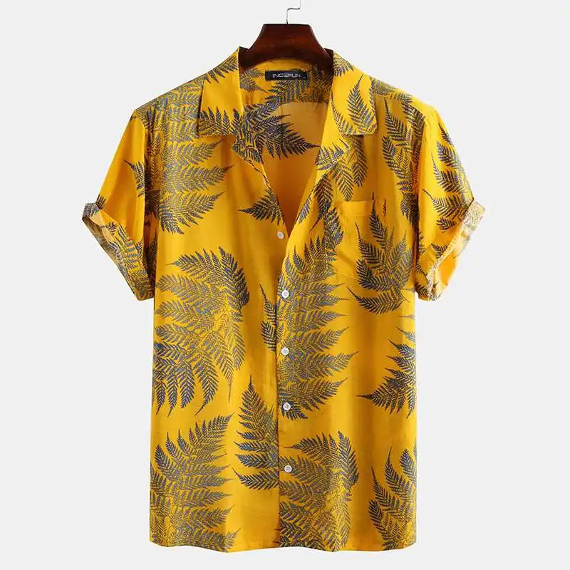 Urtieri™ - Somrig Hawaiian Luftig Ledig Skjorta