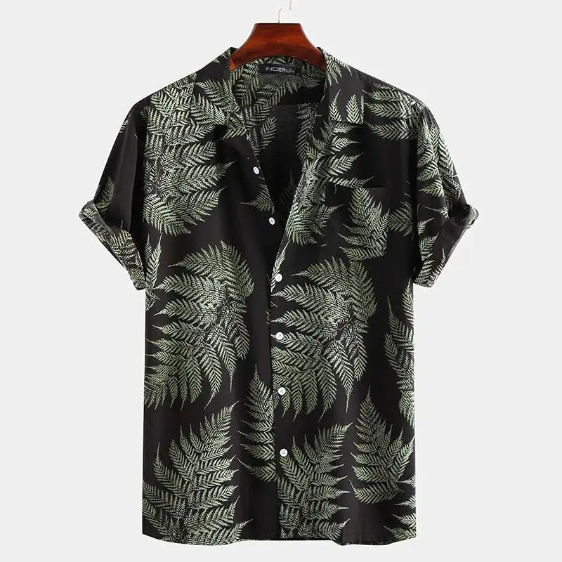 Urtieri™ - Somrig Hawaiian Luftig Ledig Skjorta