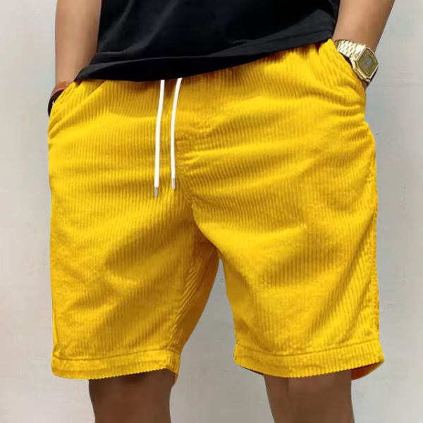 Urtieri™ - Trendiga Retro Cordshorts för Sommaren med Sidofickor