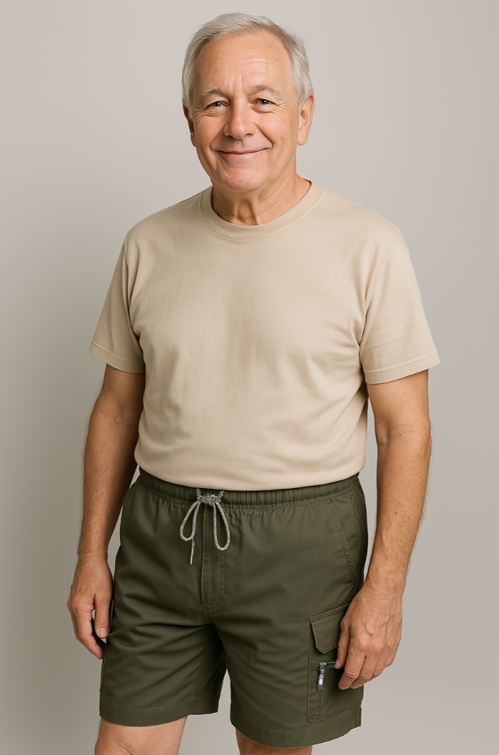 Urtieri™ - Casual Shorts Med Resår I Midjan + 6 Förvaringsfack
