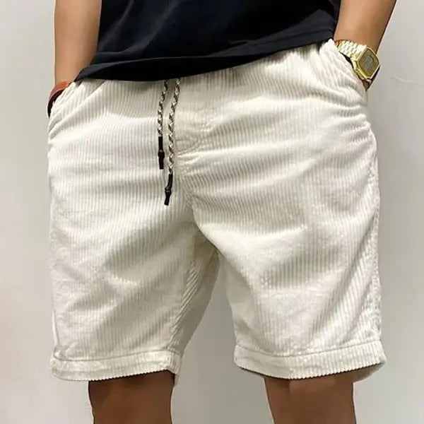 Urtieri™ - Trendiga Retro Cordshorts för Sommaren med Sidofickor